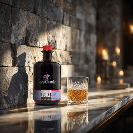 Louis Santo 8 Jahre Single Cask Rum purer Genuss.