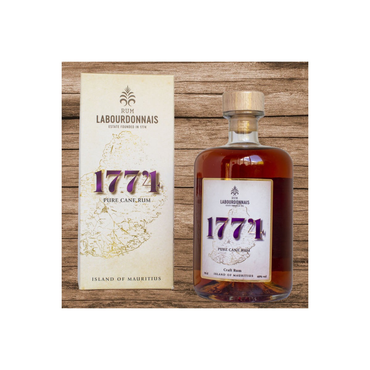 Rum Labourdonnais 1774 Rum-Basis 40% 0,7L