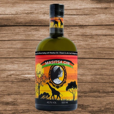 Masitsa Gin No. 1 40,7% 0,5L Masitsa Gin No. 1 40,7% 0,5L