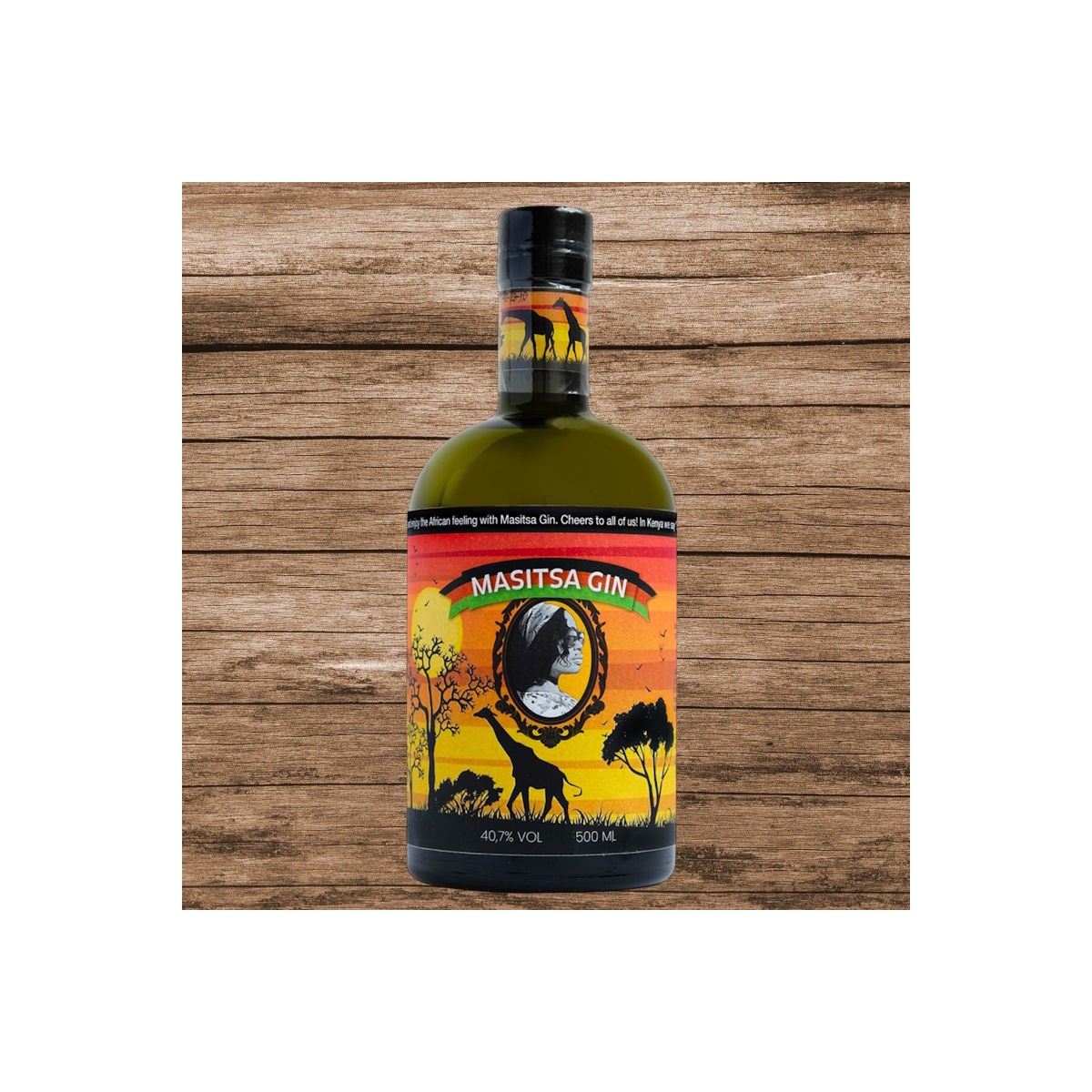 Masitsa Gin No. 1 40,7% 0,5L Masitsa Gin No. 1 40,7% 0,5L