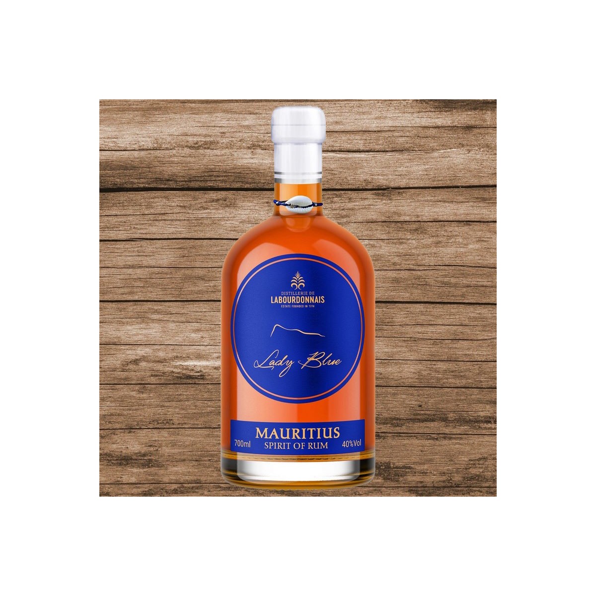 Rum Labourdonnais Lady Blue (Spirit Drink) 40% 0,7L