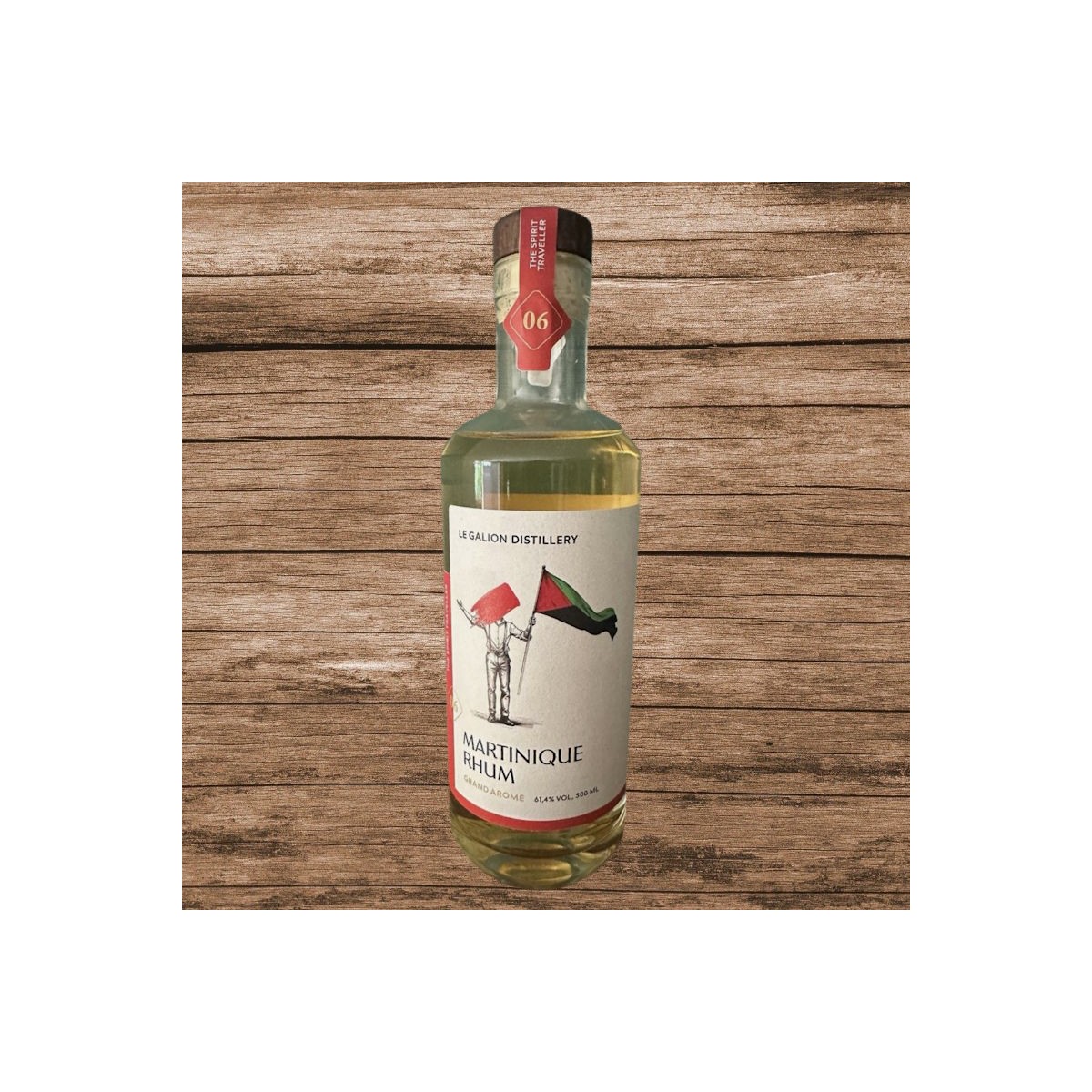 Wagemut The Spirit Traveller No 6 Martinique Rum 61,4% 0,5L