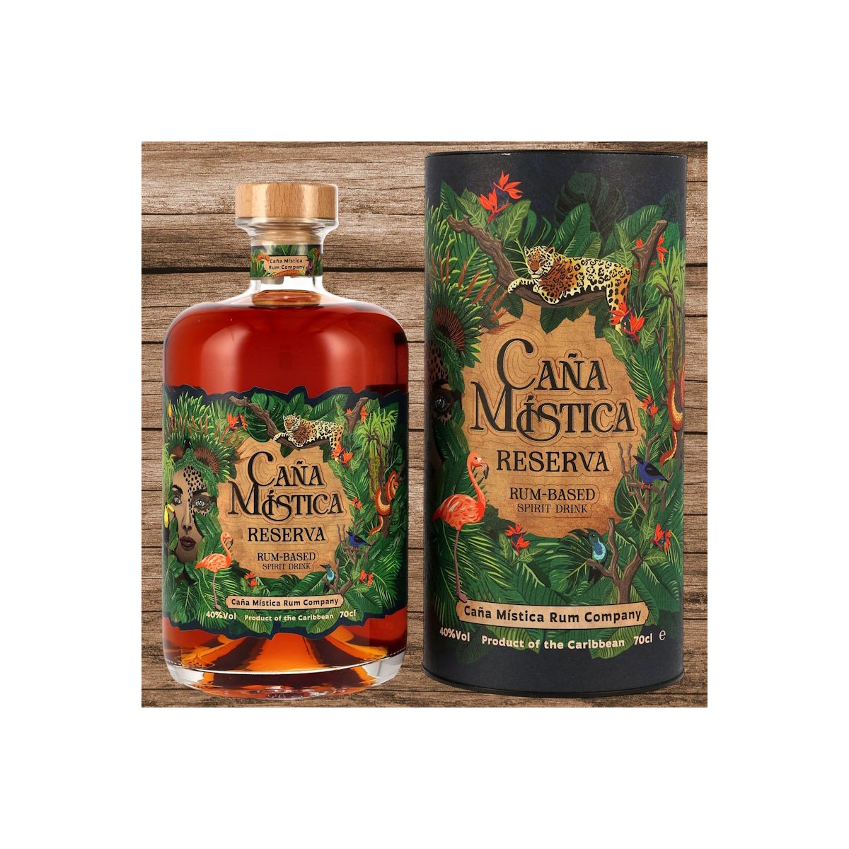 Cana Mistica Reserva Rum-Based Spirit Drink 40% 0,7L