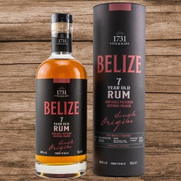1731 Fine & Rare Belize Rum 7 Jahre 46% 0,7L