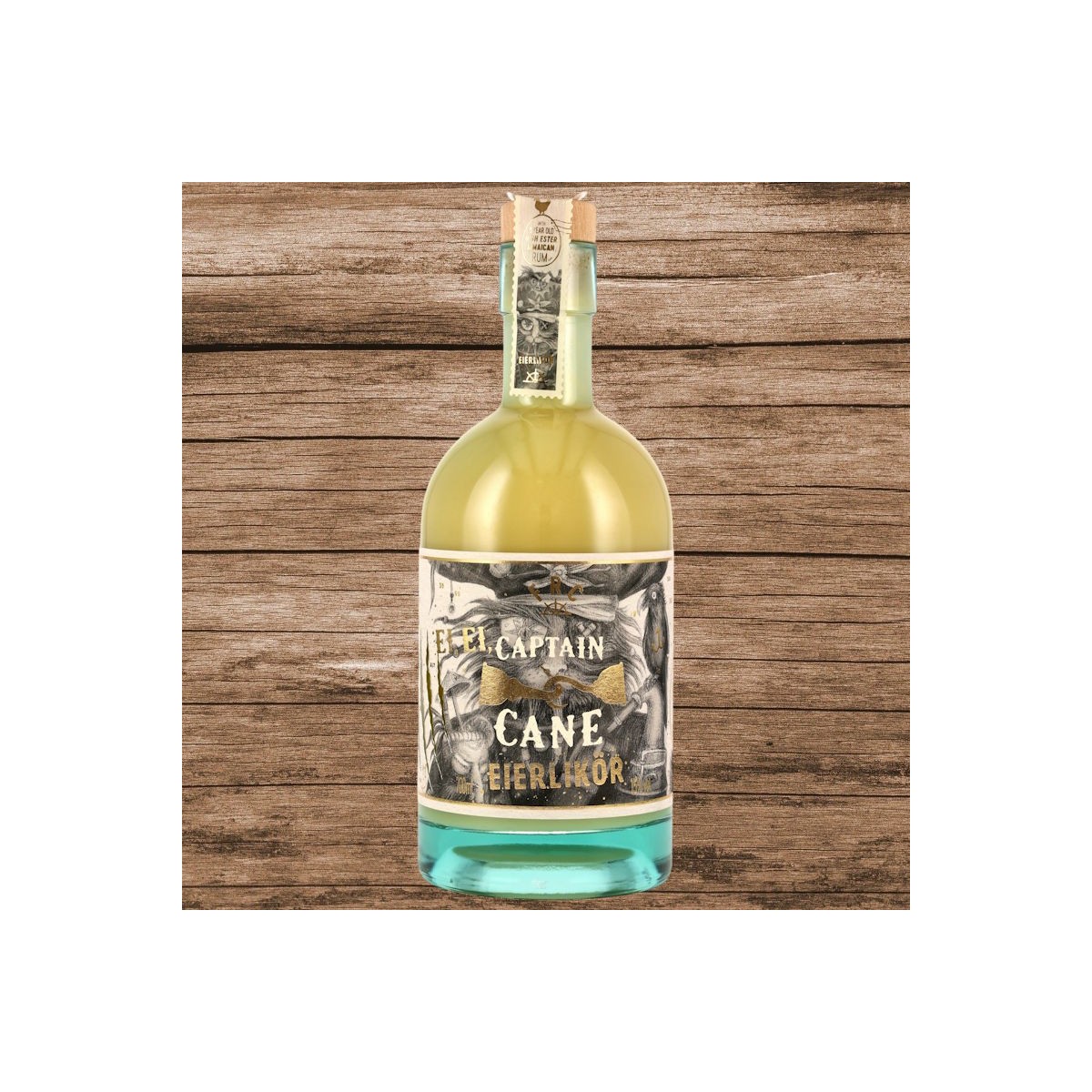 Captain Cane Eierlikör mit Jamaica Rum 15% 0,7L