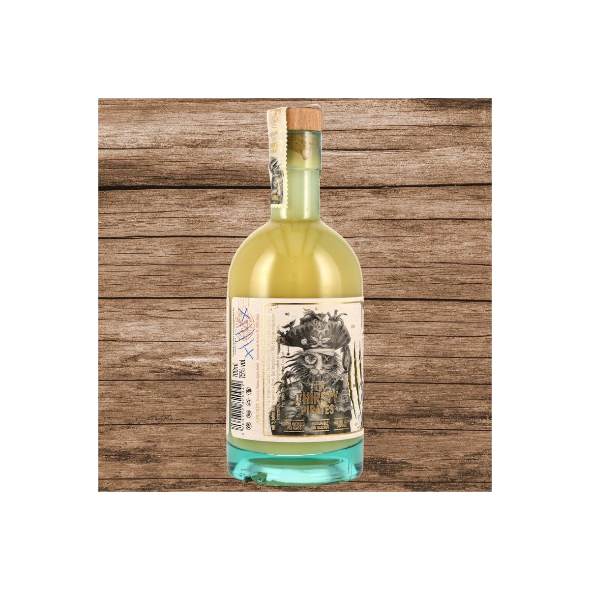 Captain Cane Eierlikör mit Jamaica Rum 15% 0,7L