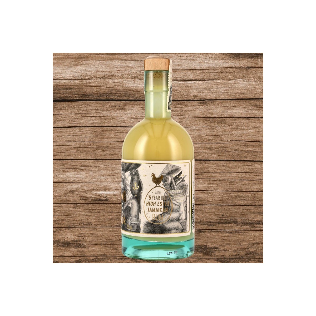 Captain Cane Eierlikör mit Jamaica Rum 15% 0,7L