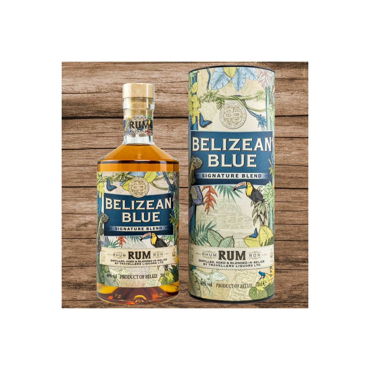 Belizean Blue Signature Blend Rum 40% 0,7L
