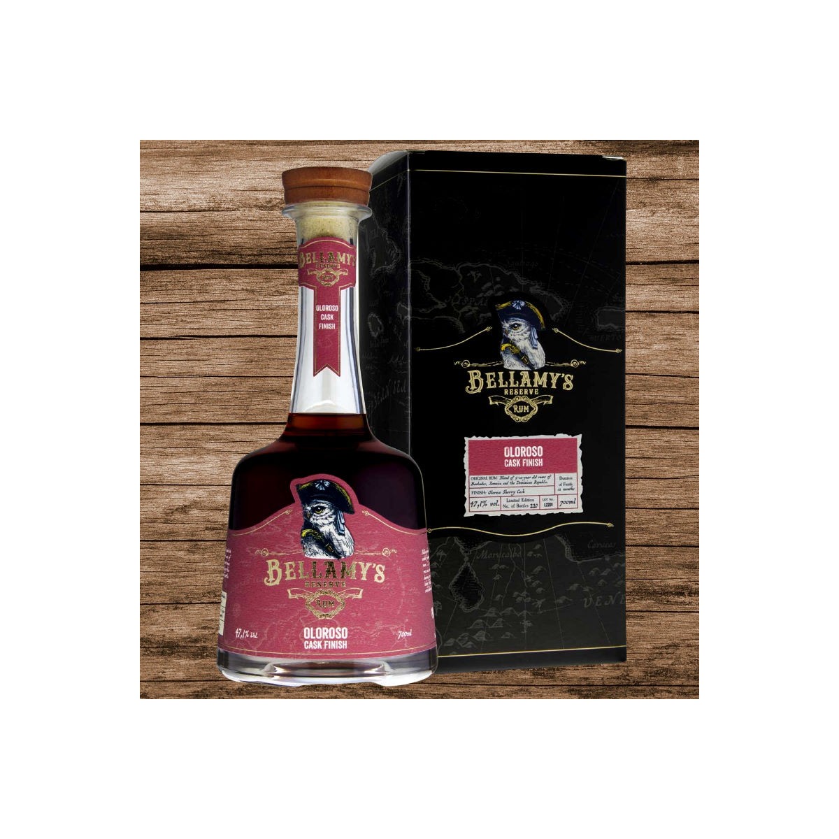 Bellamy's Reserve Rum Oloroso Cask Finish 47,1% 0,7L