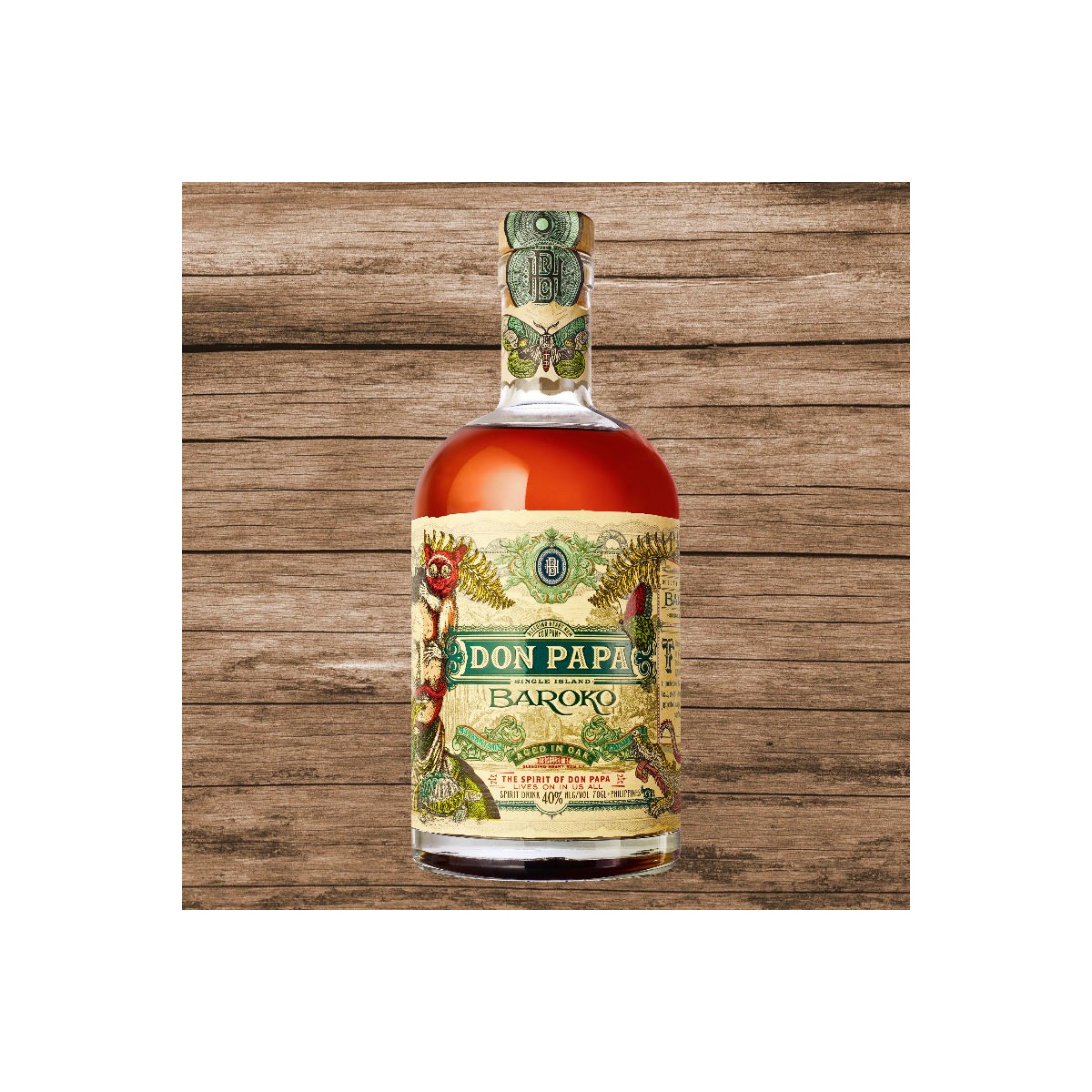 Don Papa Rum Baroko (Spirit Drink) 40% 0,7L