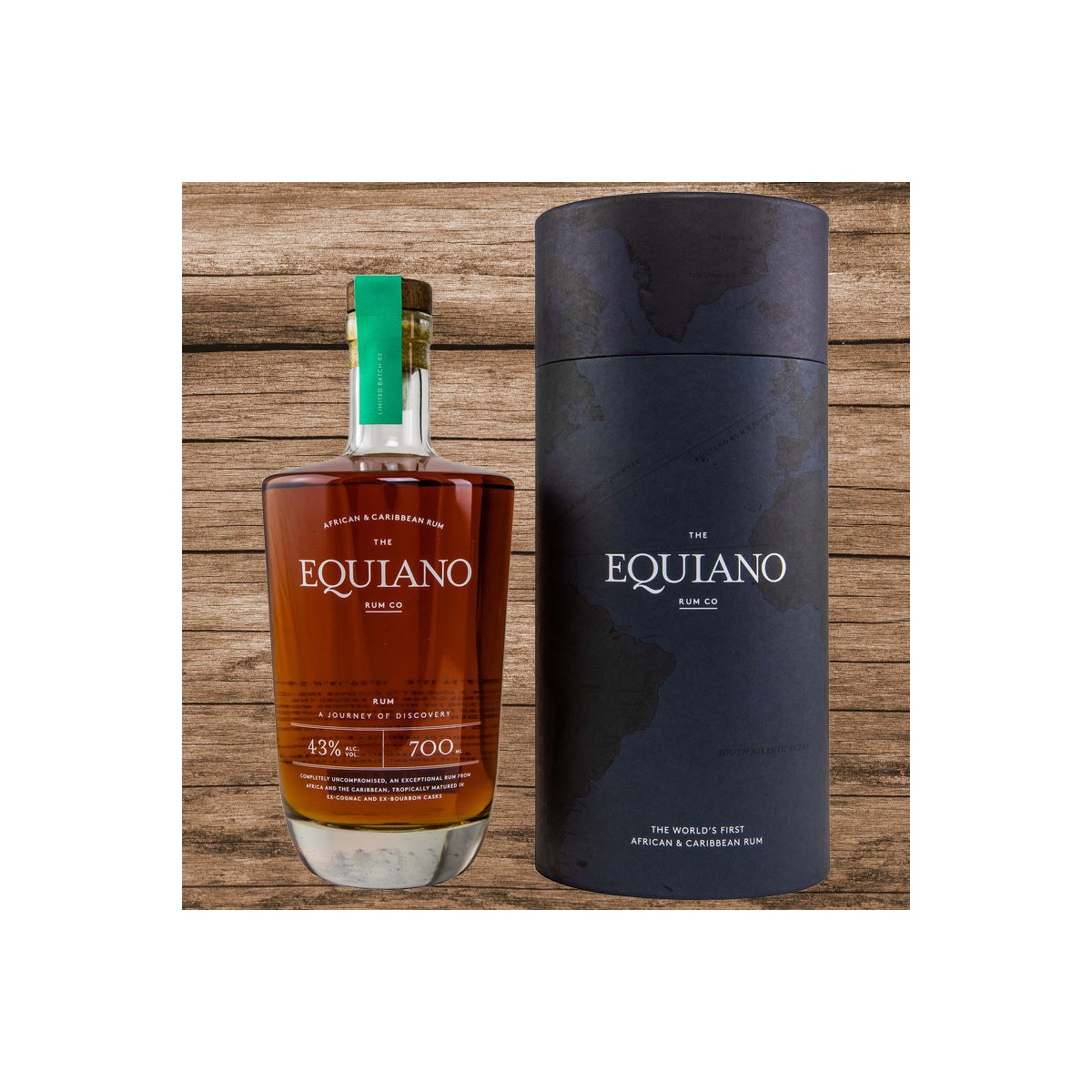 Equiano Rum Original African-Caribbean Rum 43% 0,7L