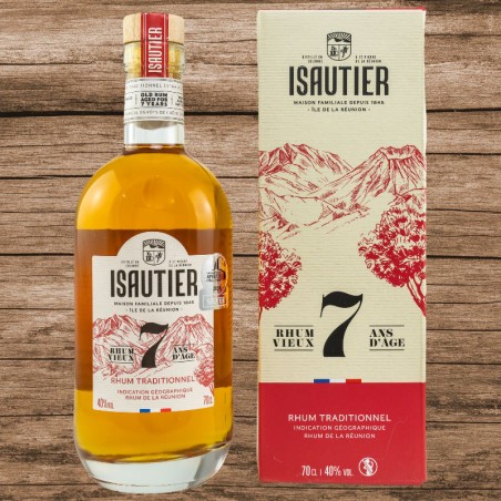 Isautier 7 Jahre Vieux Rum 40% 0,7L
