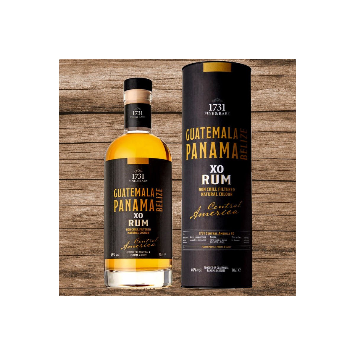 1731 Fine & Rare Central America XO Rum 46% 0,7L