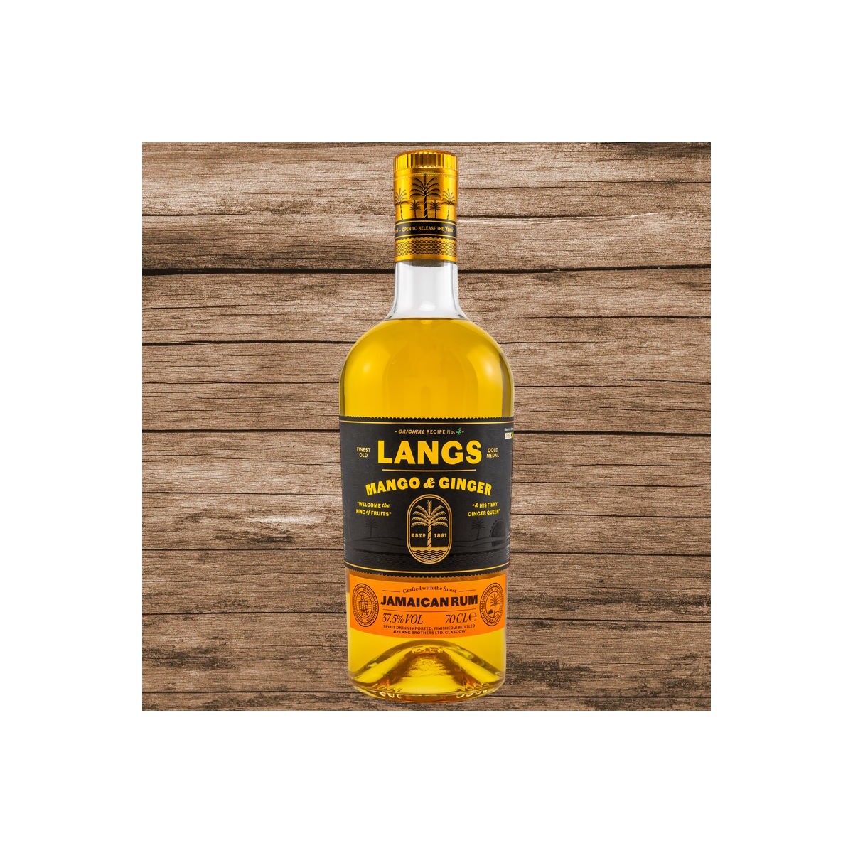 Langs Mango & Ginger Spiced Rum 37,5% 0,7L