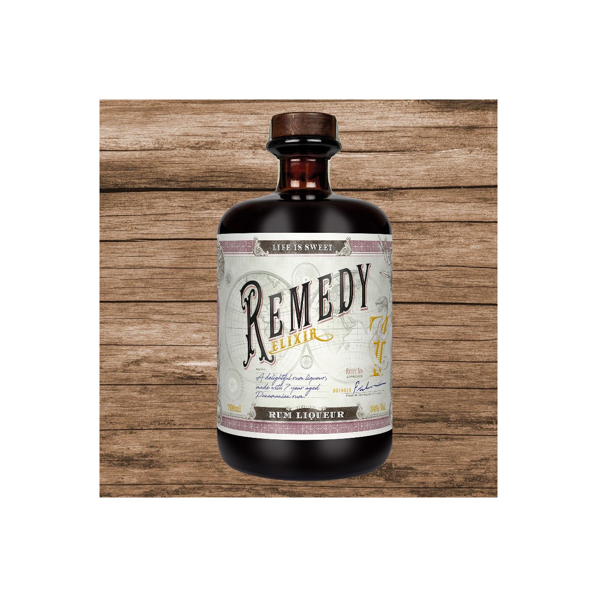 Remedy Elixir Rum Liqueur 34% 0,7L