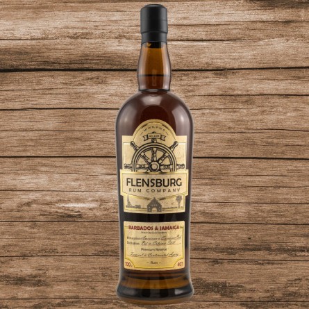 Flensburg Rum Company Barbados & Jamaica Rum 40% 0,7L