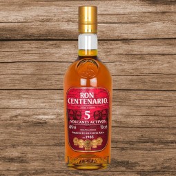 Ron Centenario 5 Jahre Rum Volcanes Activos 40% 0,7L