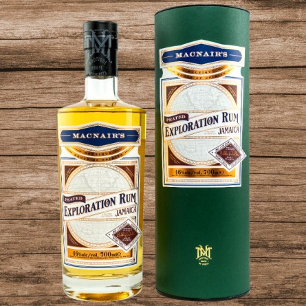 MacNairs Exploration Jamaica Rum Peated 46% 0,7L