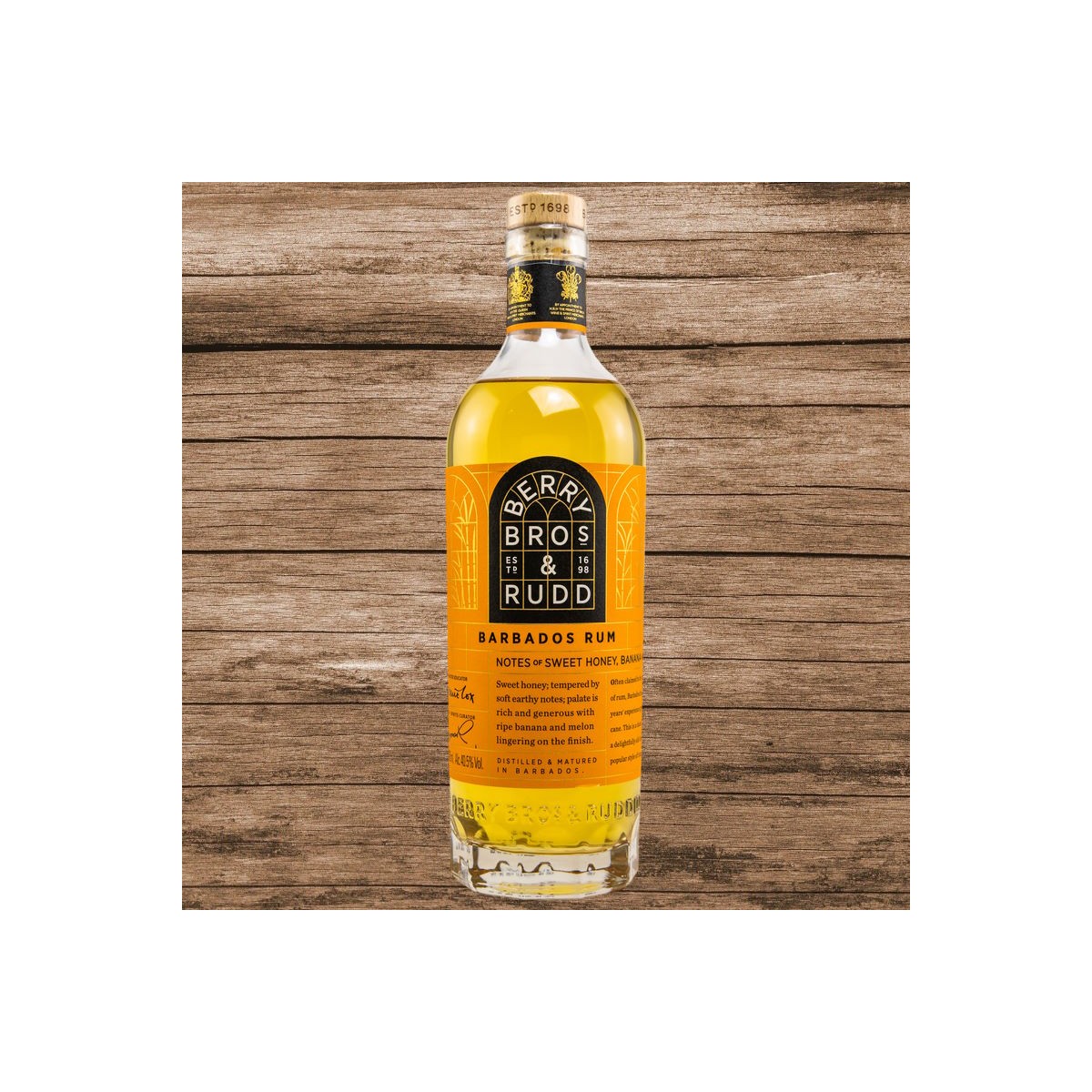 Berry Bros & Rudd Barbados Rum Classic Range 40,5% 0,7L