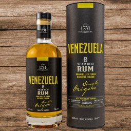 1731 Fine & Rare Venezuela 8 Jahre Rum 46% 0,7L