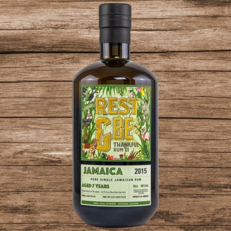 Rest & Be Thankful Jamaica Single Rum Lluidas Vale Worthy Park 2015/2023 7 Jahre 700ml 46%