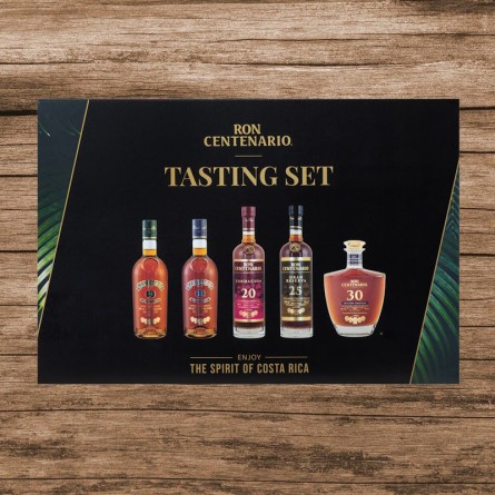 Ron Centenario Rum Tasting Set 40% 5 x 0,05L
