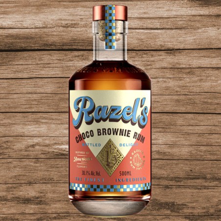 Choco 38,1% 0,5L Rum Brownie Razels