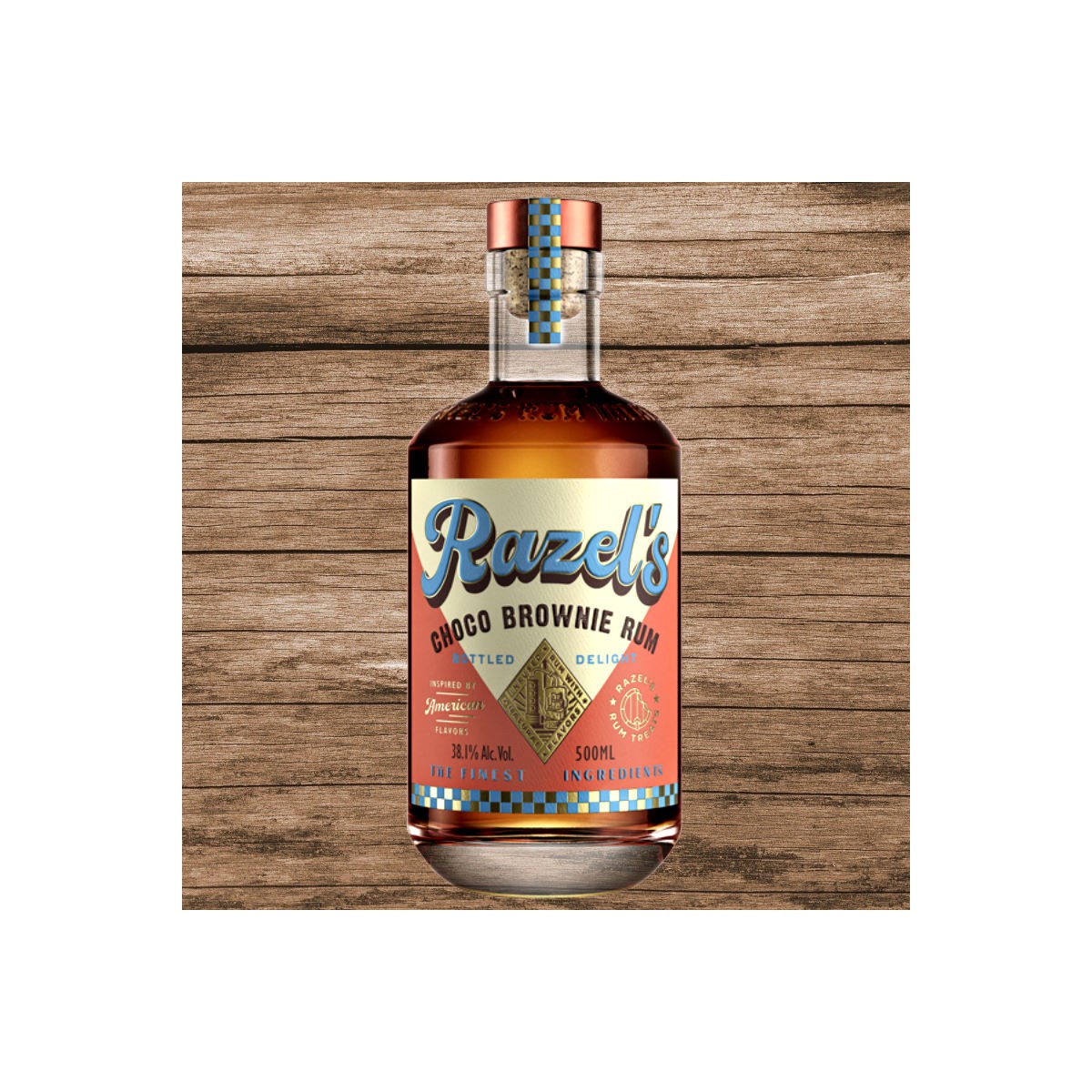 Razel's Peanut Butter Rum (Spirit Drink) 38,1% 0,5L