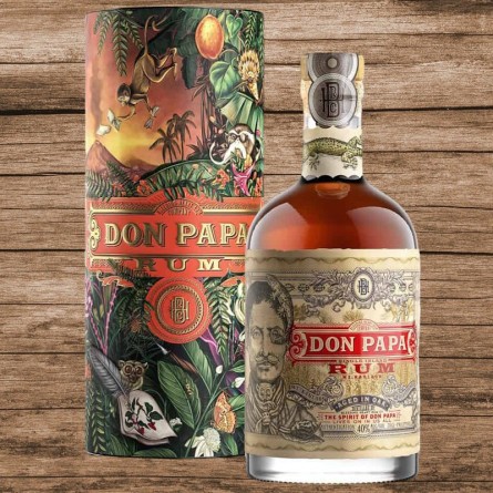 Don Papa Jahre 7 0,7L Rum Geschenkdose 40% inkl