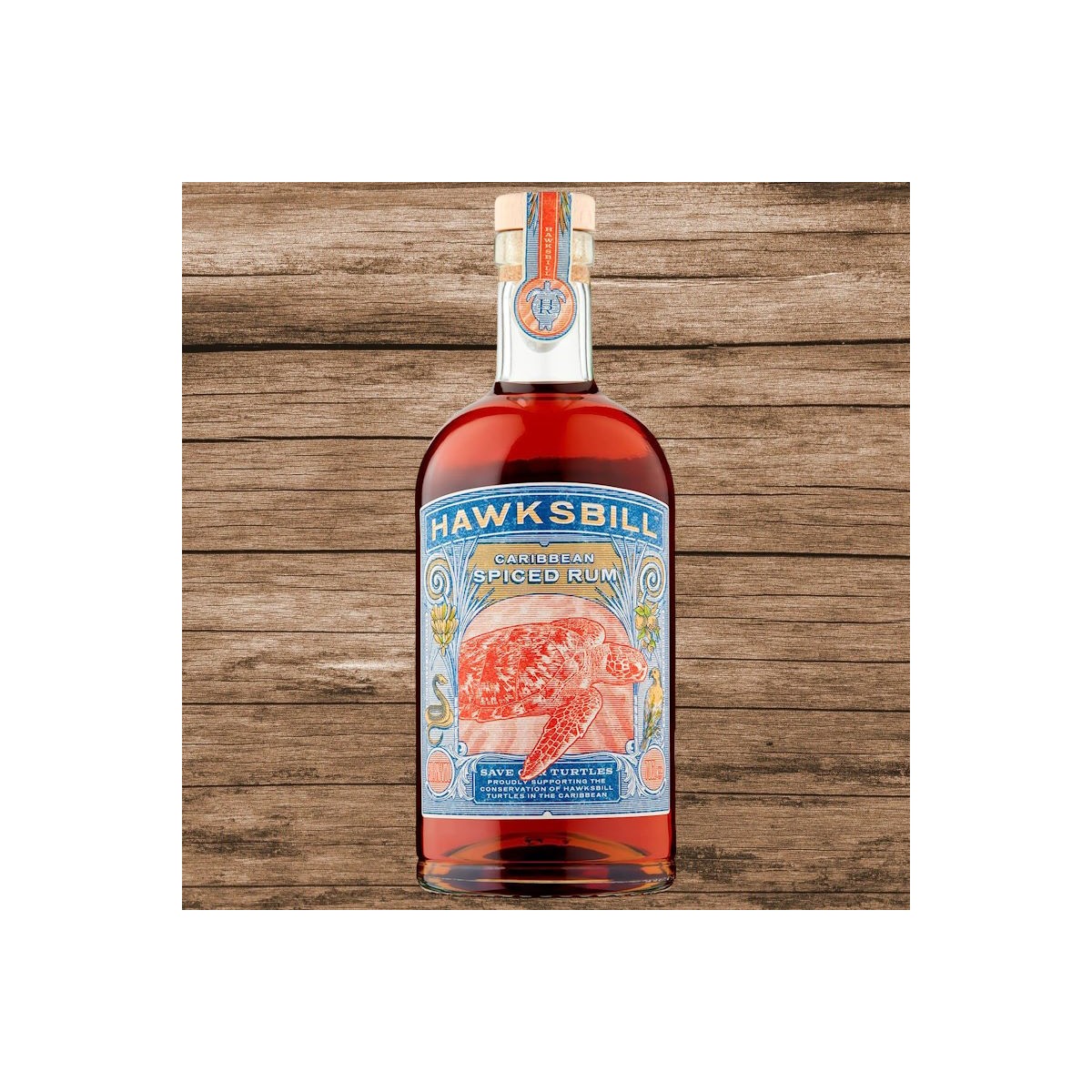 Hawksbill Caribbean Spiced Rum 38,8% 0,7L