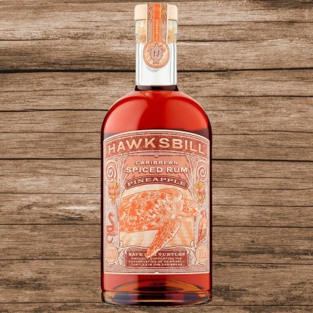 Hawksbill Caribbean Spiced Rum Pineapple 38,8% 0,7L