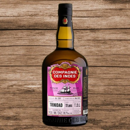 Compagne des Indes Trinidad T.D.L 11YO Single Cask Rum 59,7% 0,7L
