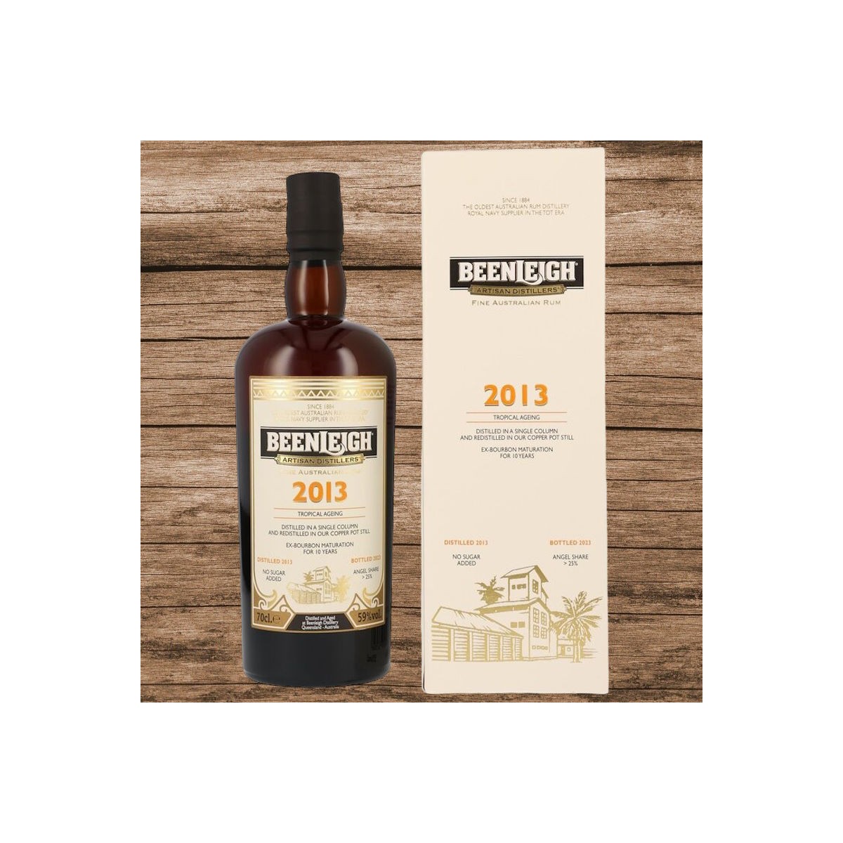 Beenleigh Rum 2013-2023 59% 0,7L