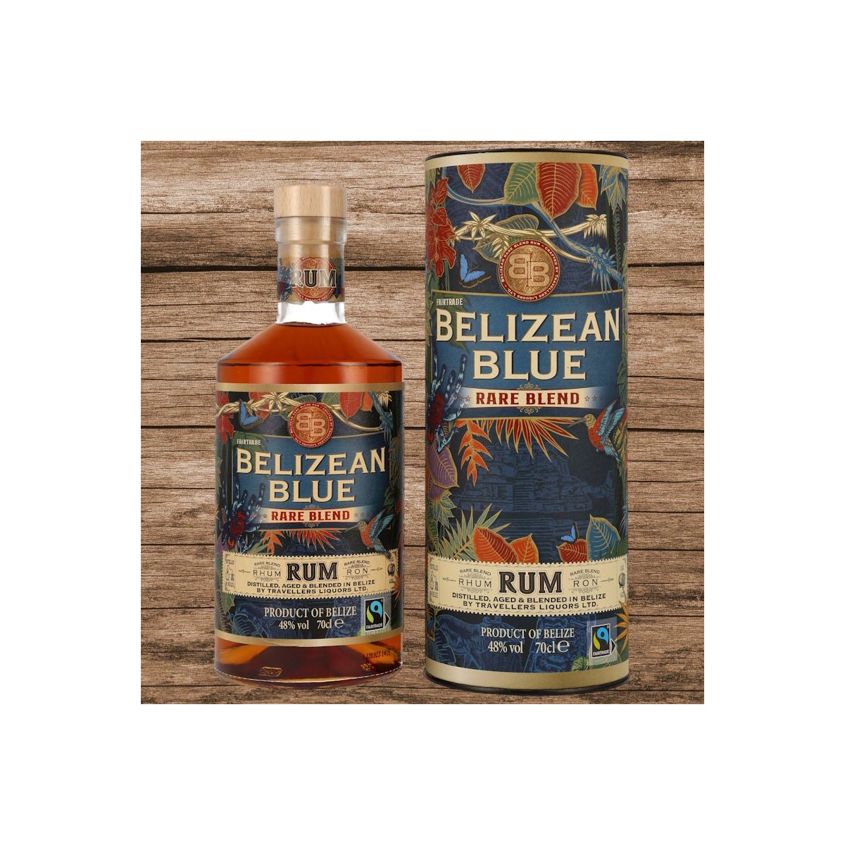 Belizean Blue Rare Blend Belize Rum 48% 0,7L