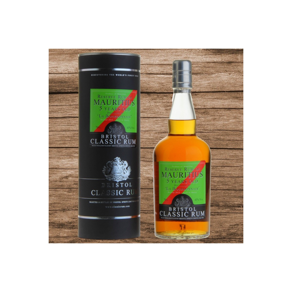 Bristol Reserve Rum of Mauritius 5YO Sherry Finish 2010-2015 43% 0,7L