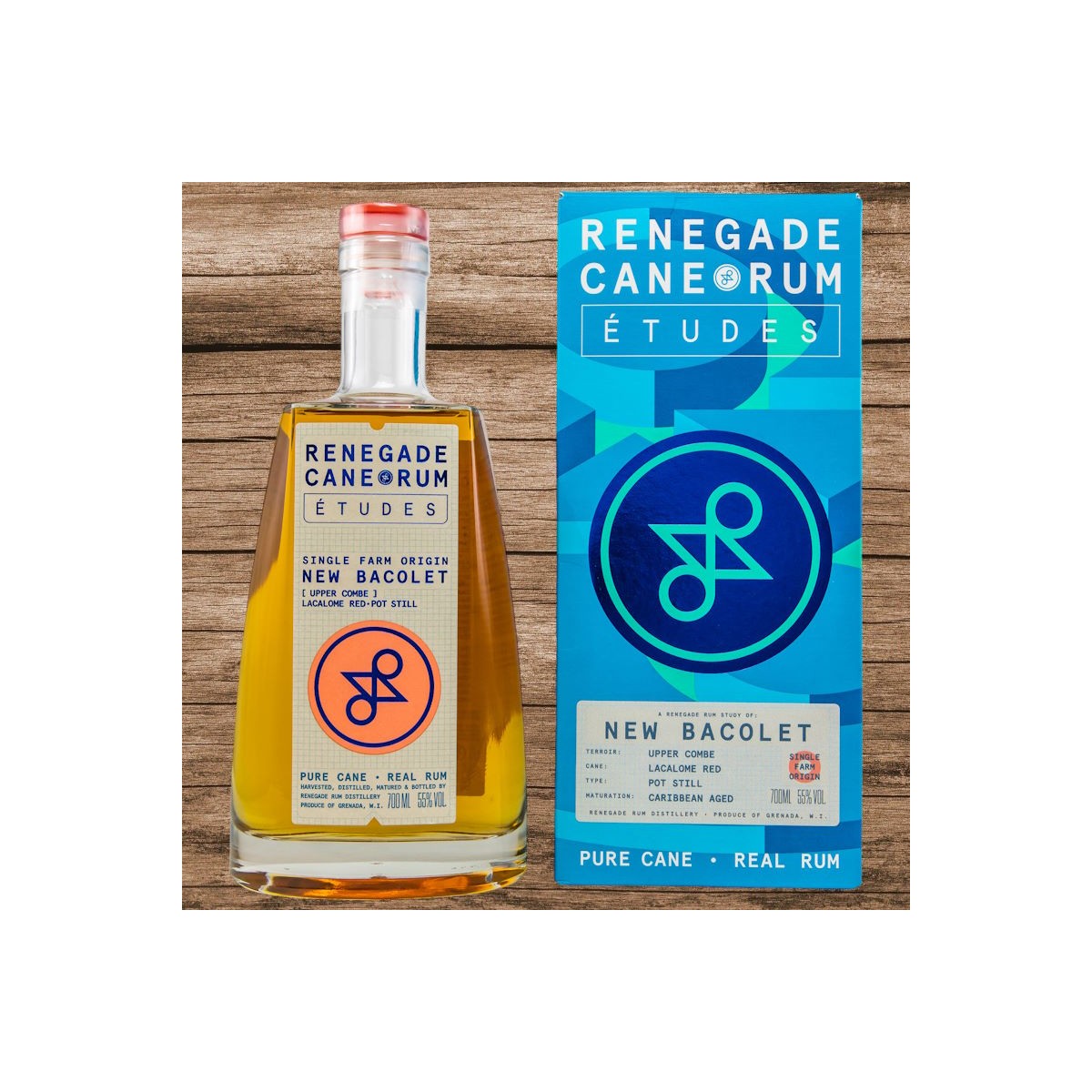 Renegade Rum - Etudes New Bacolet 55% 0,7L