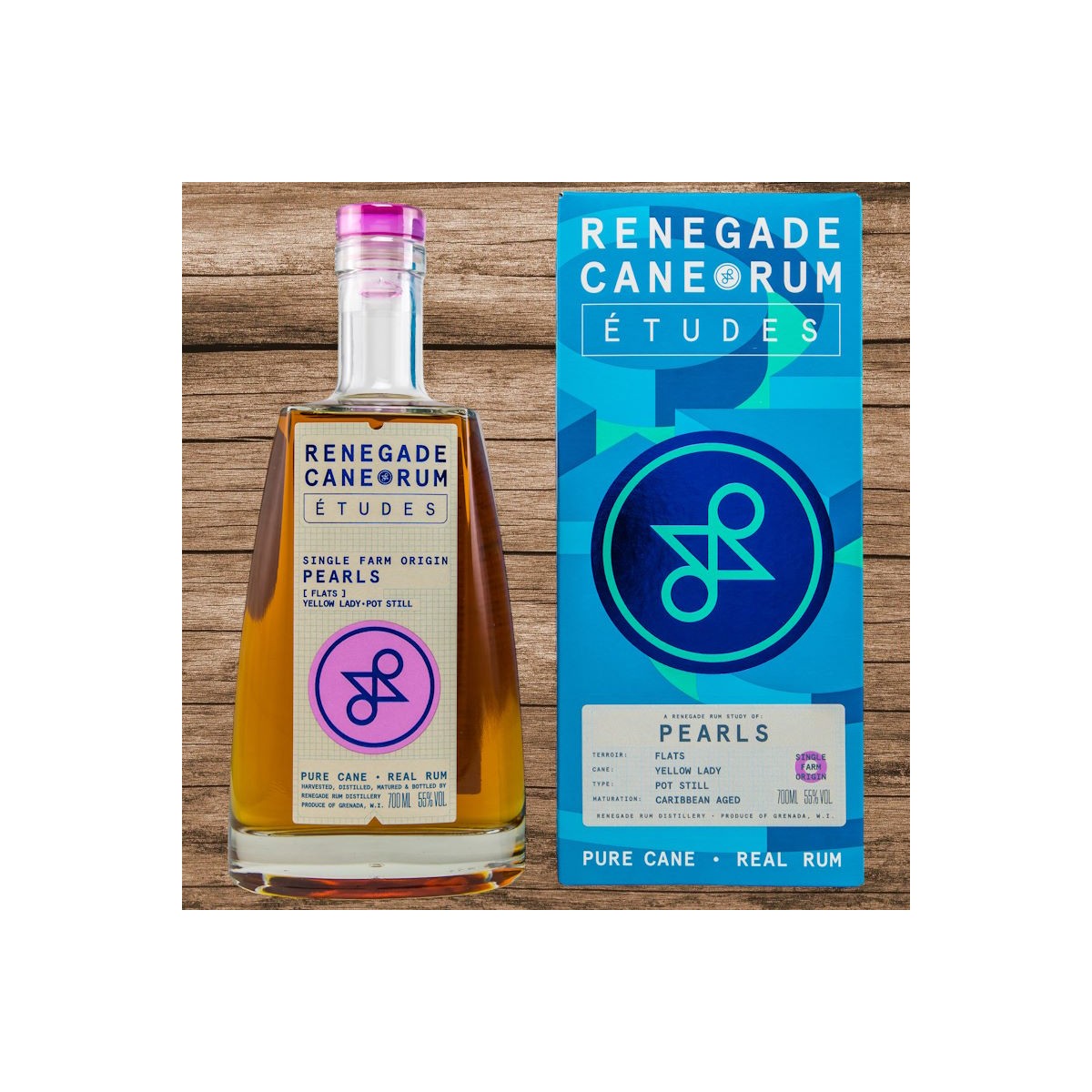 Renegade Rum - Etudes Pearls 55% 0,7L