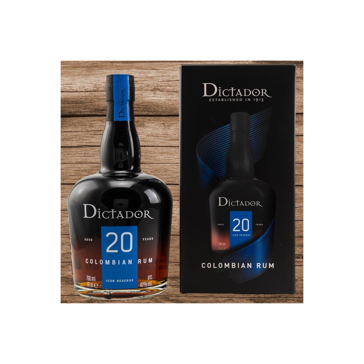 Dictador Rum 20 Jahre Icon Reserve 40% 0,7L