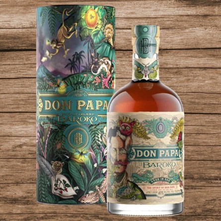 Don Papa Rum Baroko (Spirit mit 40% 0,7L Geschenkbox Drink)