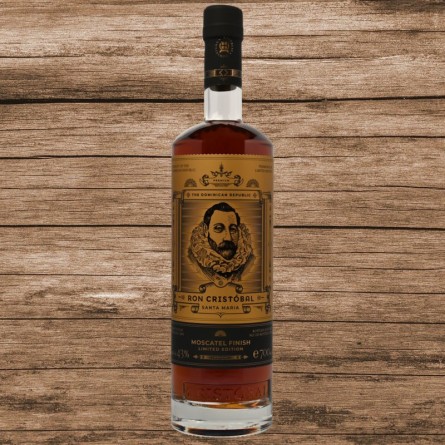 Ron Cristóbal Santa Maria Rum Moscatel Finish 43% 0,7L