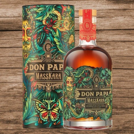 Don Papa MassKara Rum (Spirit Drink) inkl. Geschenkdose 40% 0,7L