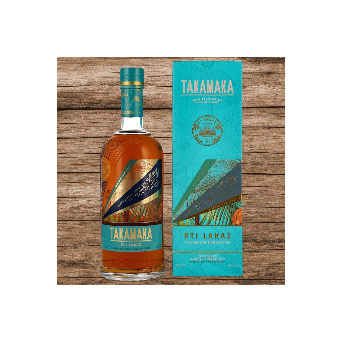 Takamaka St Andre PTI Lakaz Rum 45,1% 0,7L