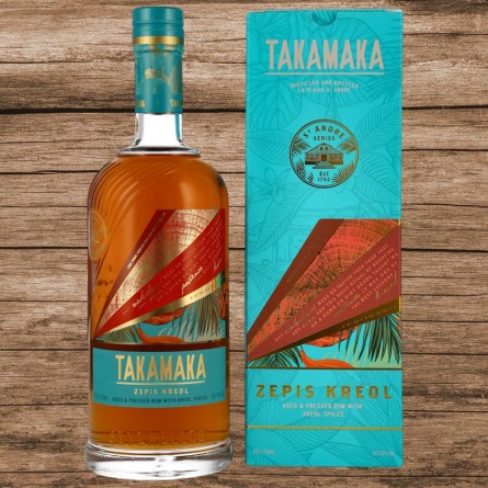 Takamaka St Andre Zepis Kreol Rum 43% 0,7L