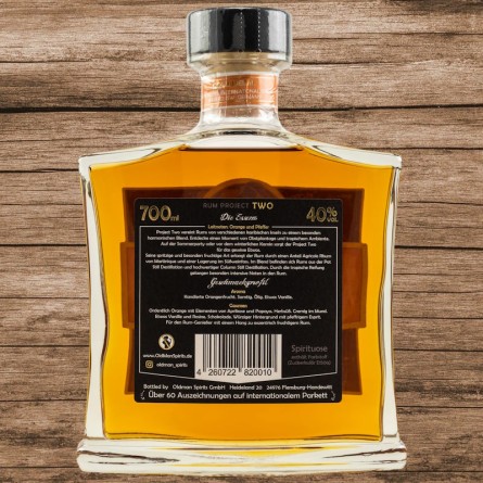 Old Man Rum Project Two Spiced Orange 40% 0,7L