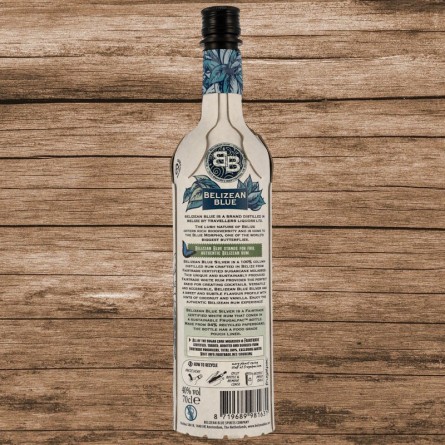 Belizean Blue Silver Rum 40% 0,7L