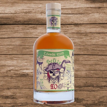 T. Sonthi Belize Rum XO 14 Jahre 43% 0,7L