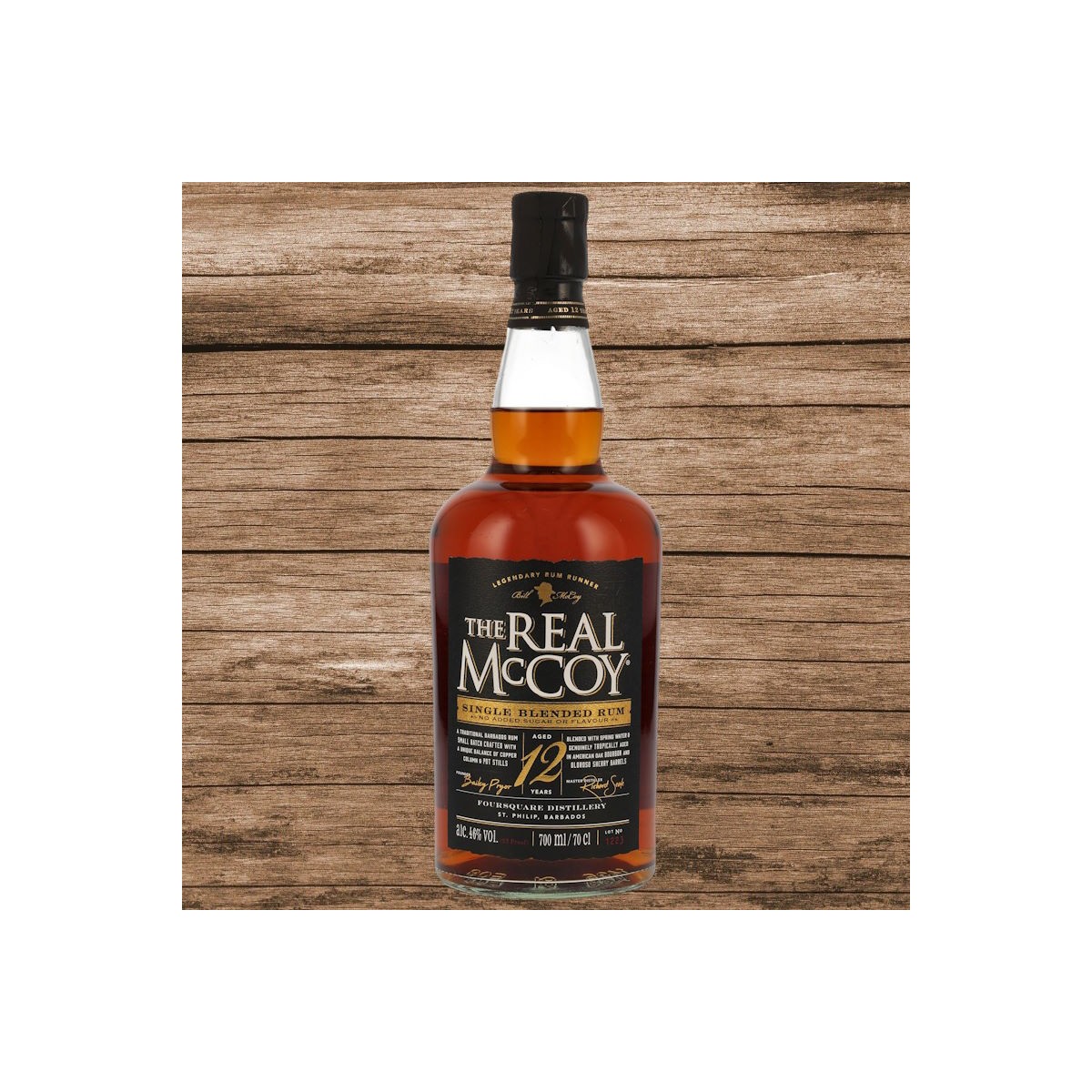 The Real McCoy Rum 12 Jahre 40% 0,7L
