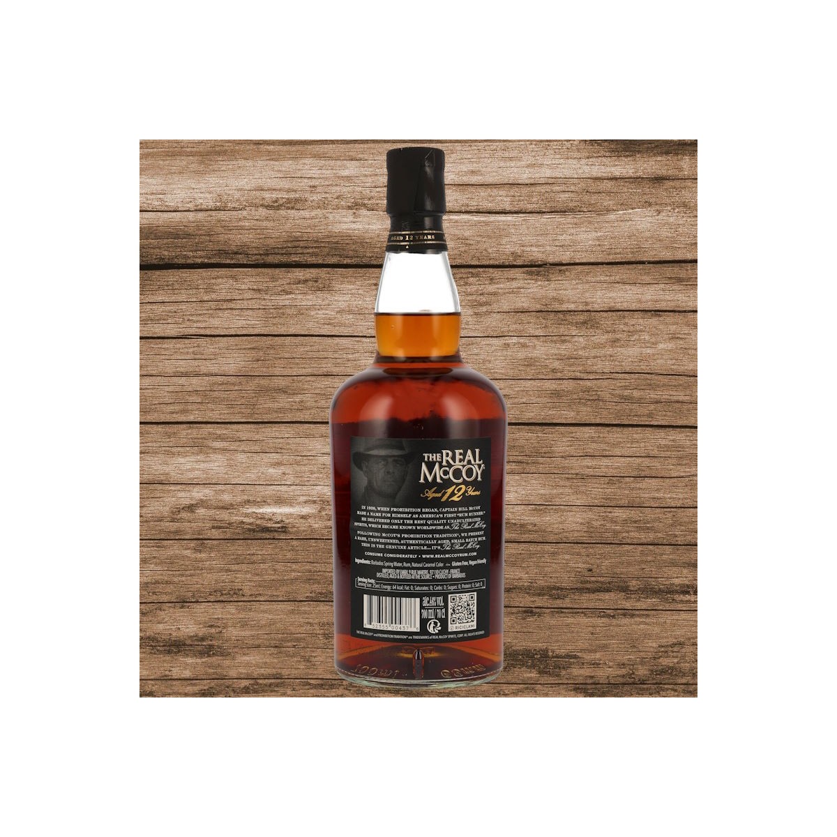 The Real McCoy Rum 12 Jahre 40% 0,7L