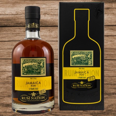 Rum Nation Jamaica 5 Jahre Pot Still Sherry Finish 50% 0,7L