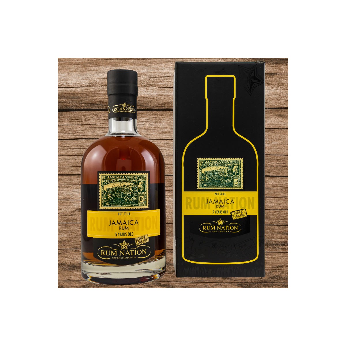 Rum Nation Jamaica 5 Jahre Pot Still Sherry Finish 50% 0,7L